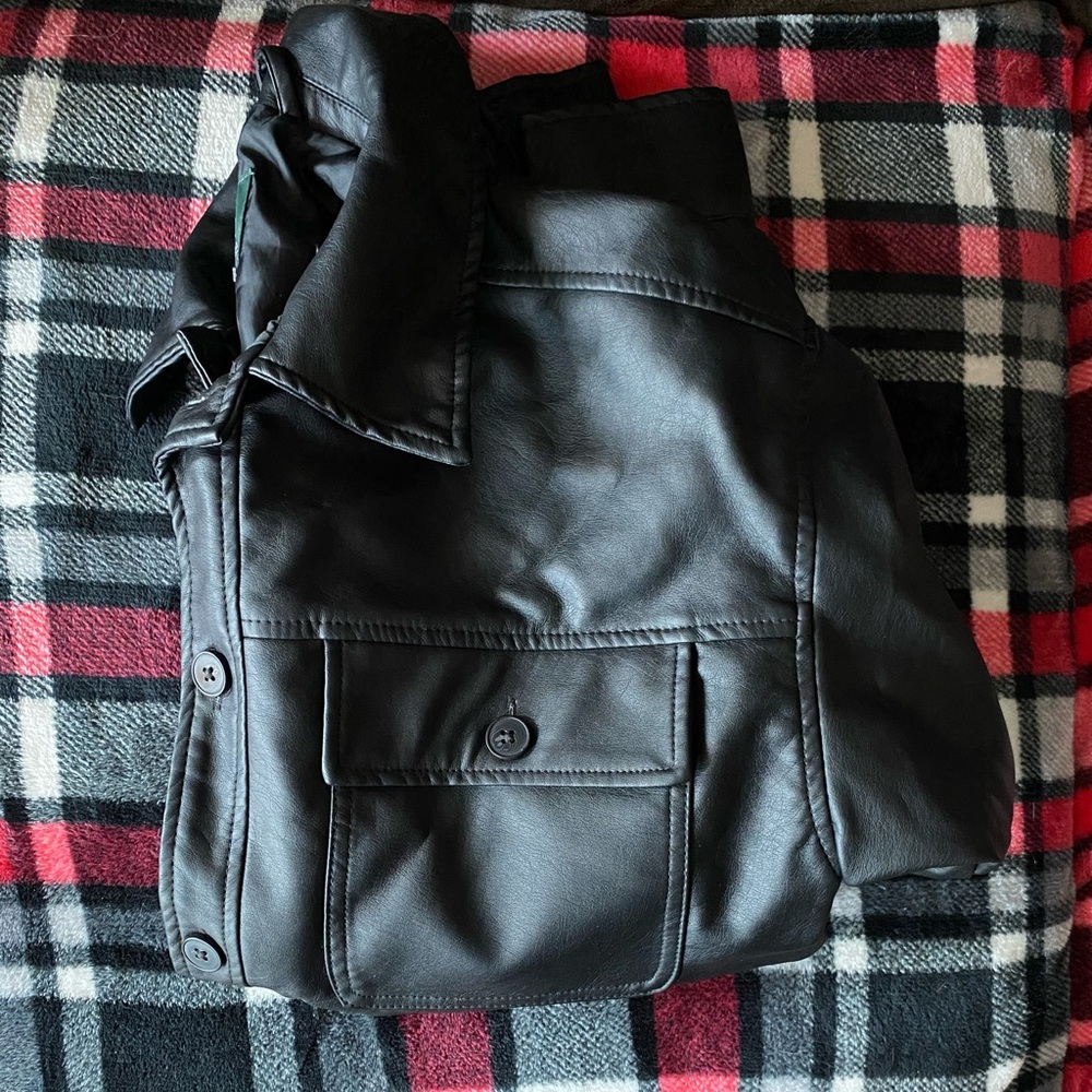 Nwt wild fable faux blk learher jacket